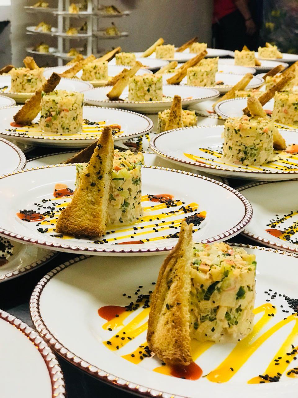 Entrada de inspiración francesa